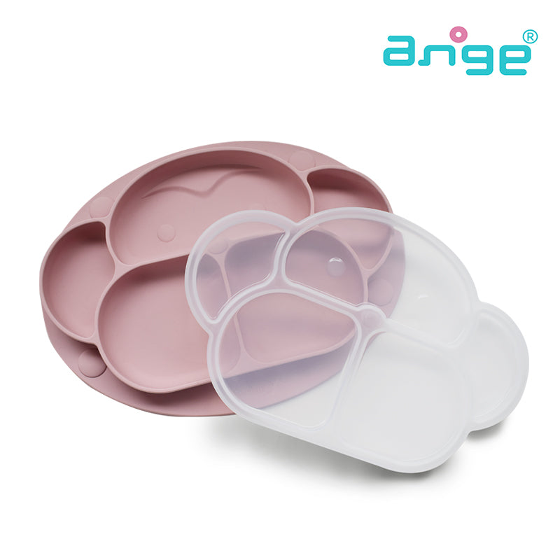 Silicone Suction Plates with Lids