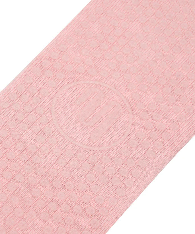 MoveActive Crew Non Slip Grip Socks - Vintage Rose Berry