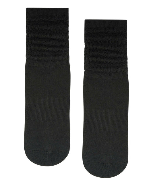 MoveActive Scrunch Non Slip Grip Socks - Charcoal