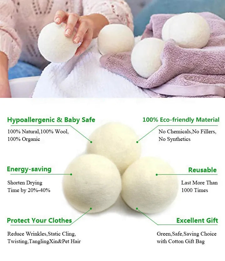 Babyganics wool hot sale balls
